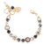 Medium Embellished Bracelet in "Obsidian Shores" *Custom*