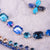 Large Round Necklace in "Indigo Hour" *Custom*