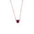 Emerald Cut Pendant *Custom*