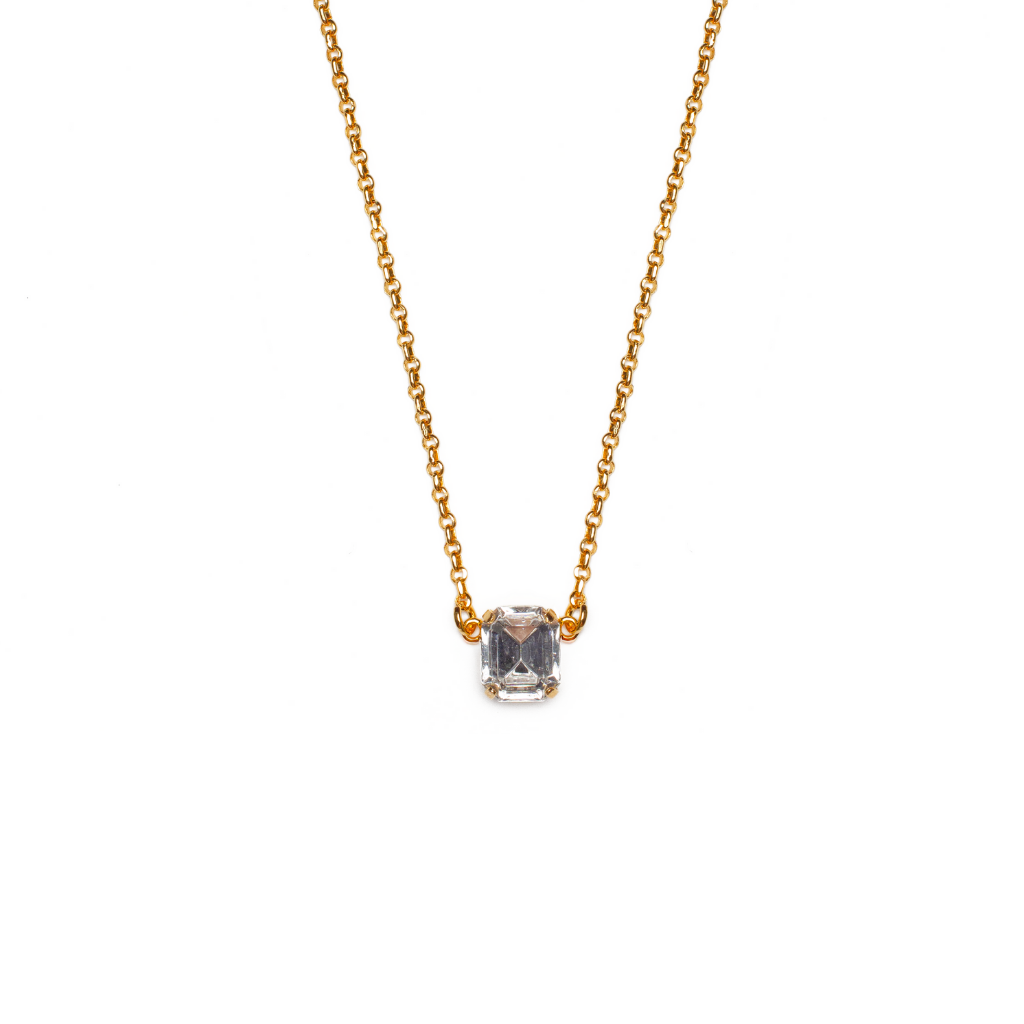 Emerald Cut Pendant *Custom*