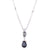Double Pear Pendant in "Tuxedo" *Custom*