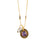 Large Oval Cluster Pendant in "Vitral Medium" *Custom*