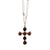 Flower Cross Pendant in "Velvet Encore" *Custom*