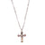 Flower Cross Pendant (Choose Your Color Combo!)