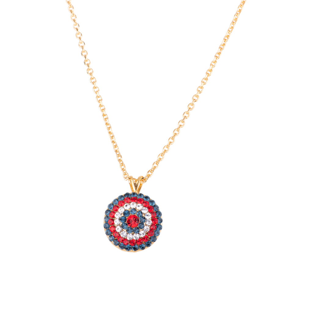 Extra Luxurious Pavé Pendant in "Americana" *Custom*