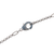 Bird Multi-Charm Pendant in "Americana" - Rhodium