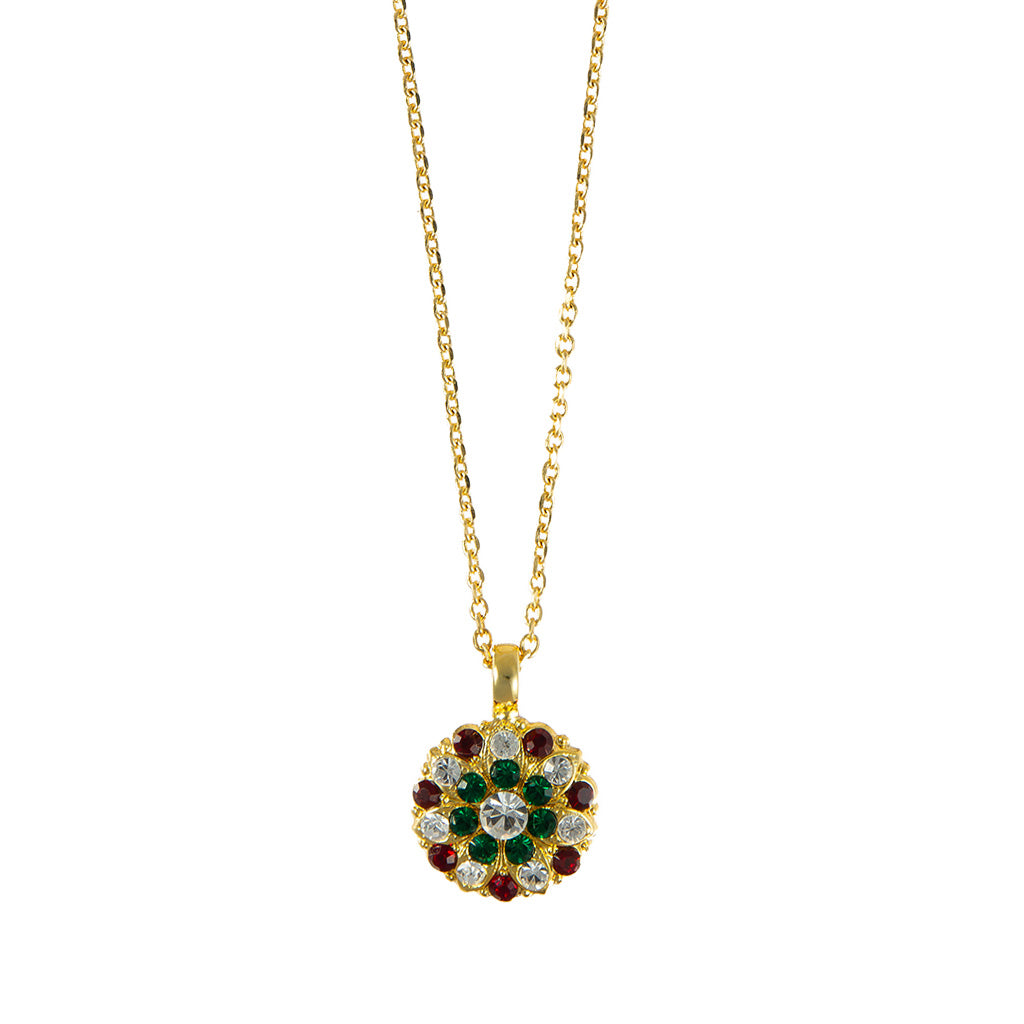 Guardian Angel Pendant in "Holly" - Yellow Gold
