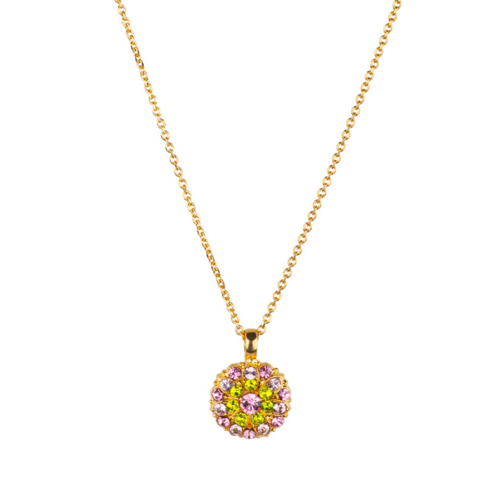 Guardian Angel Birthstone Pendant in "Parasol" - Yellow Gold