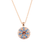 Guardian Angel Birthstone Pendant in "First Toast" - Yellow Gold