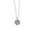 Guardian Angel Pendant in "Champagne Kisses" - Rhodium