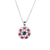 Guardian Angel Birthstone Pendant in "Americana" - Rhodium