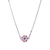 Center Guardian Angel in "Americana" - Rhodium