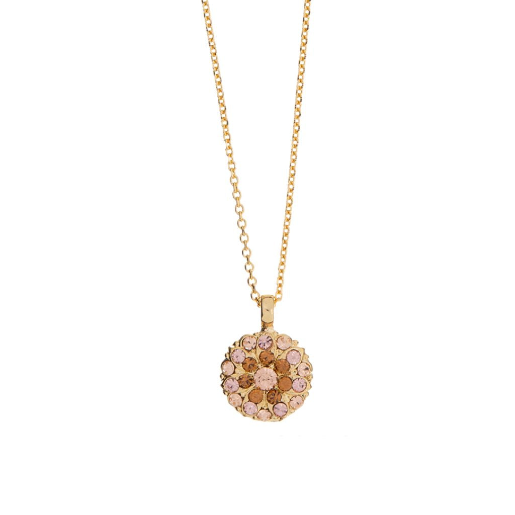 Guardian Angel Pendant in "Amaretto" - Yellow Gold
