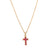 Petite Short Cross Pendant (Choose Your Color)