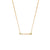 Horizontal Bar Pendant in "Olive Garnish" *Custom*
