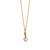 Flower Heart Pendant in "Parasol" - Yellow Gold