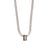 Embellished Slide with Herringbone Chain in "Obsidian Shores" *Custom*