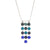 Small Waterfall Pendant in "Countdown Gown" *Custom*