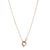 Spring Ring Charm Chain - Rose Gold