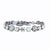 Medium Pavé Bracelet in "Ivory" - Antique Silver