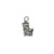 Kitten Charms - Antique Silver