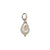 Pearl Droplet Charm - Choose Your Plating