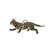 Kitten Charms - Antique Silver, Yellow Gold