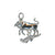 Zodiac Charms - Choose Your Symbol - Rhodium