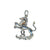 Zodiac Charms - Choose Your Symbol - Rhodium