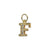Clear Crystal Insignia Charm- Choose Your Letter - *Custom*