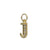 Clear Crystal Insignia Charm- Choose Your Letter - *Custom*