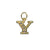 Clear Crystal Insignia Charm- Choose Your Letter - *Custom*