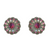 Extra Luxurious Blossom Post Earrings in "Bougainvillea" *Custom*