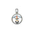 Zodiac Charms - Choose Your Emblem - Rhodium