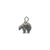 Bear Charm - Antique Silver
