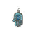 Hamsa Hand Charm - Antique Silver