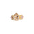 Embellished Pear Adjustable Ring in "Amaretto" *Custom*