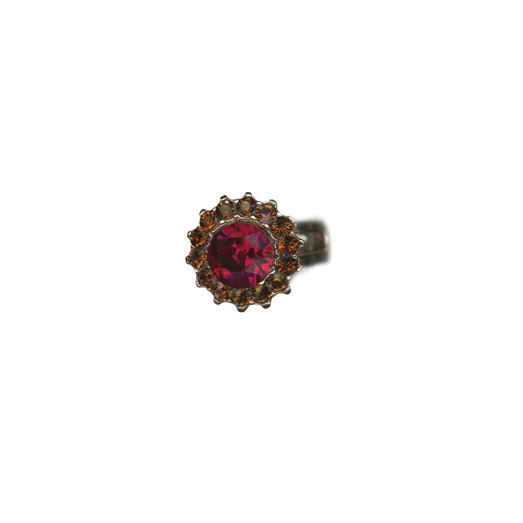 Extra Luxurious Rosette Ring in "Bonfire" *Custom*