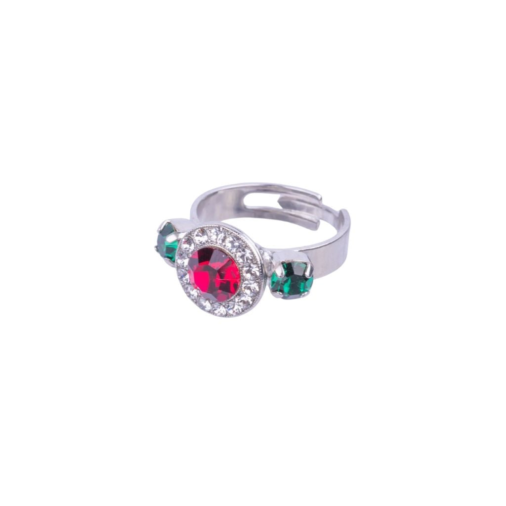 Large Halo Ring in "Holly" *Custom*