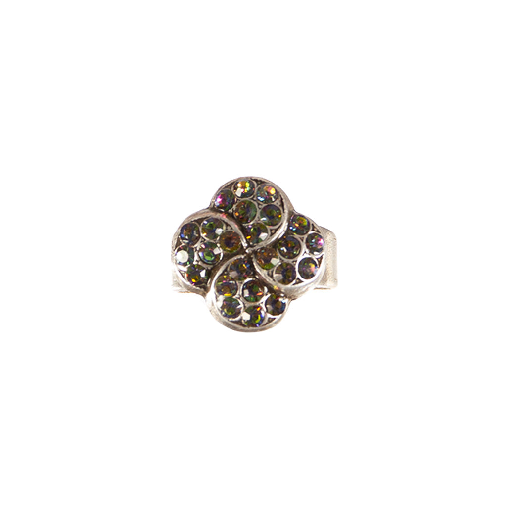 Extra Luxurious Clover Ring in "Vitral Medium" *Custom*