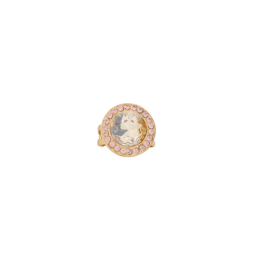 Extra Luxurious Halo Ring in "Amaretto" *Custom*