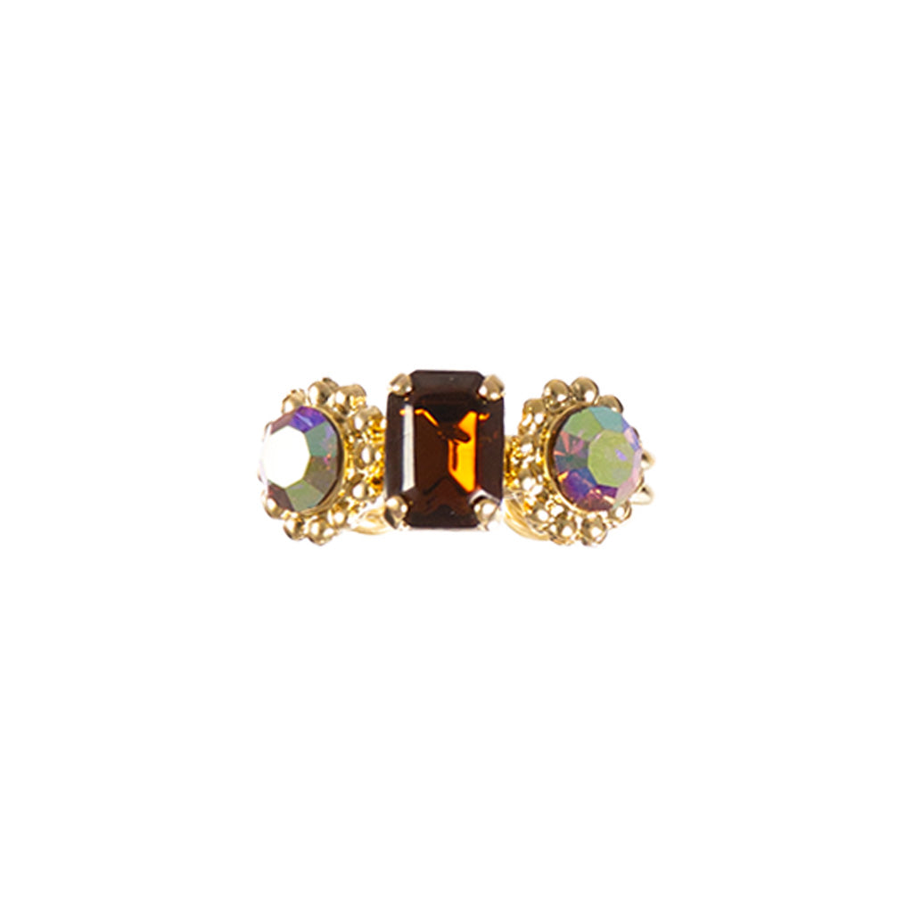 Petite Emerald Ring in "Cello Solo" *Custom*