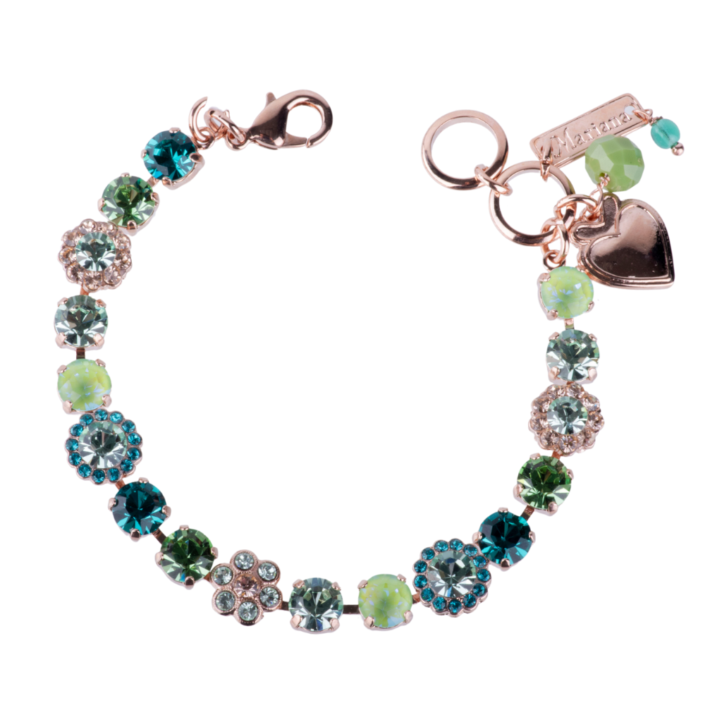 Medium Blossom Bracelet in "Ivy Villa" *Custom*