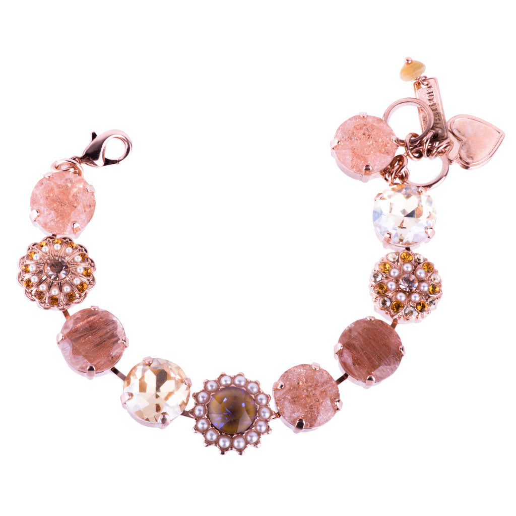 Extra Luxurious Blossom Bracelet in "Desert Rose" *Custom*