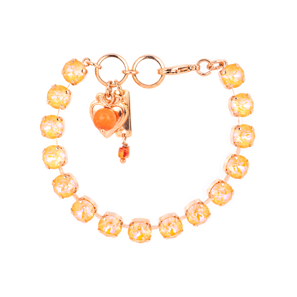 Medium Everyday Bracelet in Sun-Kissed "Peach" - Rose Gold