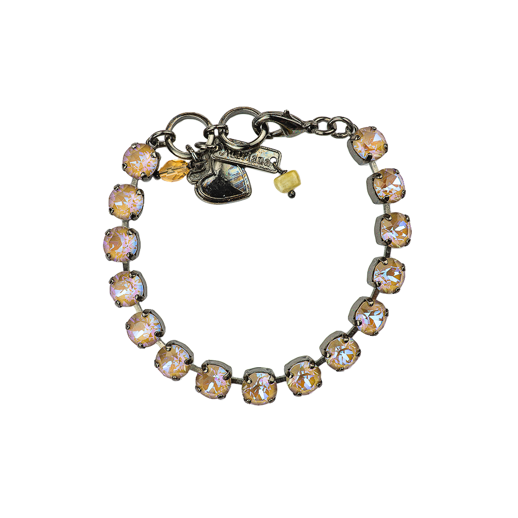 Medium Everyday Bracelet in Sun-Kissed "Twilight" - Rhodium