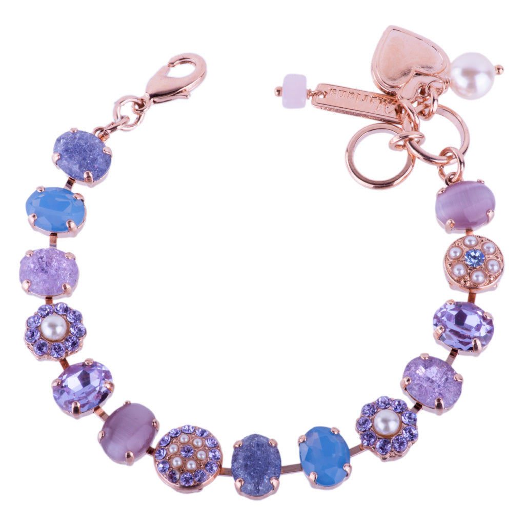 Medium Oval Elemental Bracelet in "Blue Skies" *Custom*