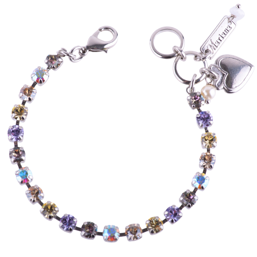 Petite Everyday Bracelet in "Dawn"- Rhodium