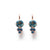 Medium Trio Cluster Earrings in "Bay Blue" *Custom*