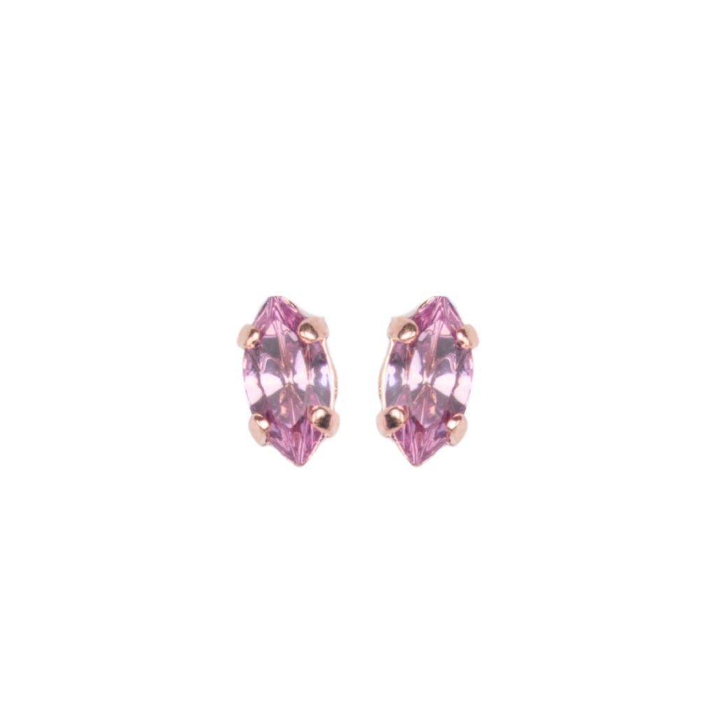 Petite Marquise Post Earrings (Choose Your Crystal)